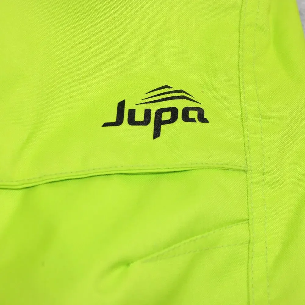 Jupa Ski Bibs Boy 10 Green Bib Salopettes Waterproof Insulated Winter Snow Pant